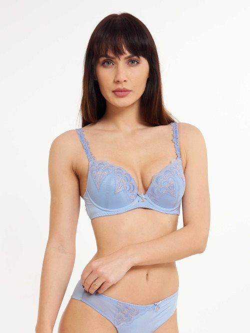 LingaDore Pepa lavendel push up bh