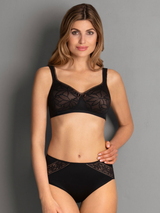 Rosa Faia Selena schwarz slip