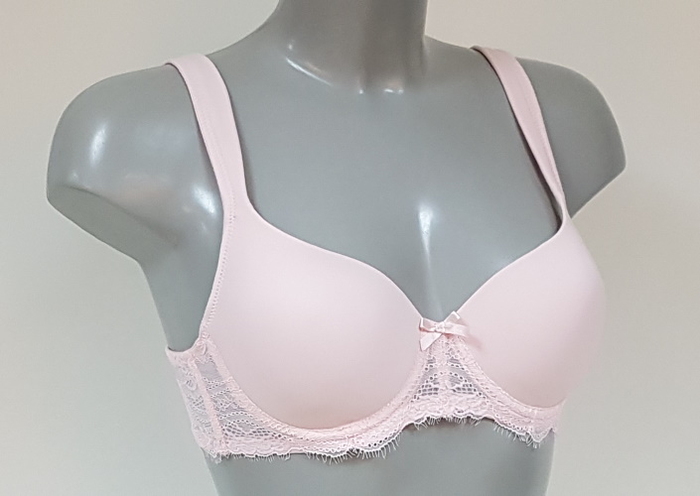Elbrina Embroid baby pink vorgeformter bh