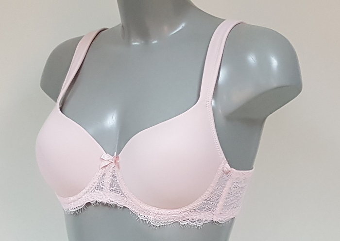 Elbrina Embroid baby pink vorgeformter bh