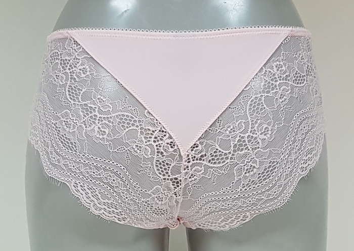 Elbrina Embroid baby pink hipster