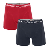 Muchachomalo Solid  navy-blau/rot boxershort