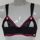 DDO Special F4P schwarz/rot nicht geformter bh
