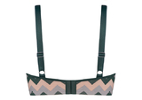 Marlies Dekkers Courage grün/print vorgeformter bh