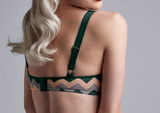 Marlies Dekkers Courage grün/print vorgeformter bh