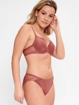 LingaDore Sable sable rot vorgeformter bh