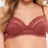 LingaDore Sable sable rot nicht geformter bh