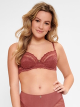 LingaDore Sable sable rot nicht geformter bh