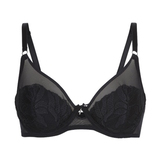 LingaDore Black Flower schwarz vorgeformter bh