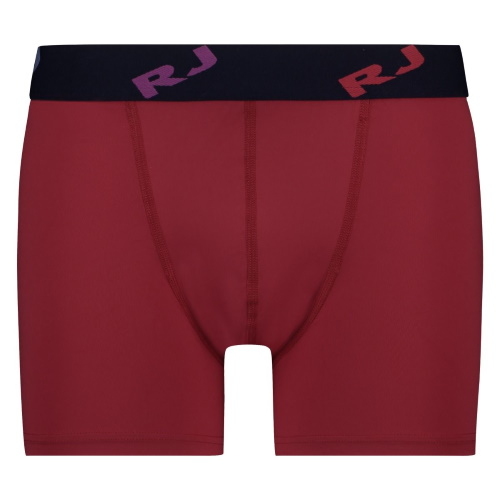 RJ Bodywear Männer Pure Color  dunkelrot sport boxershort