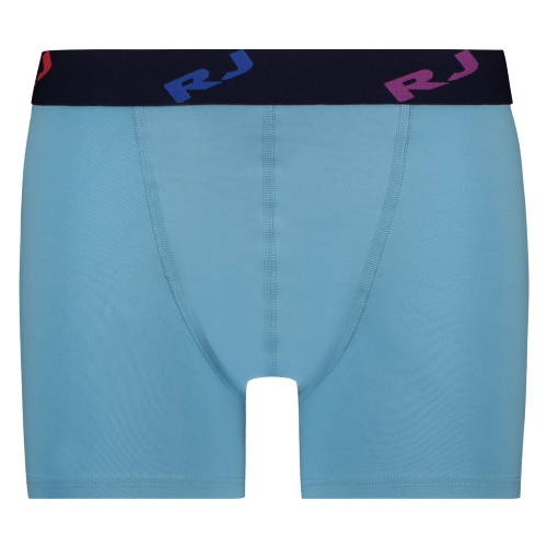 RJ Bodywear Männer Pure Color  blau sport boxershort