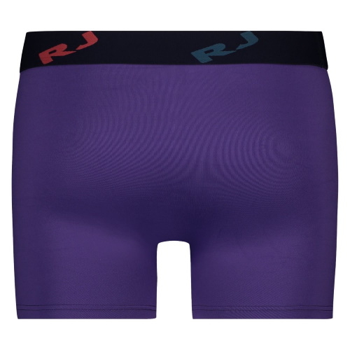 RJ Bodywear Männer Pure Color  violett sport boxershort