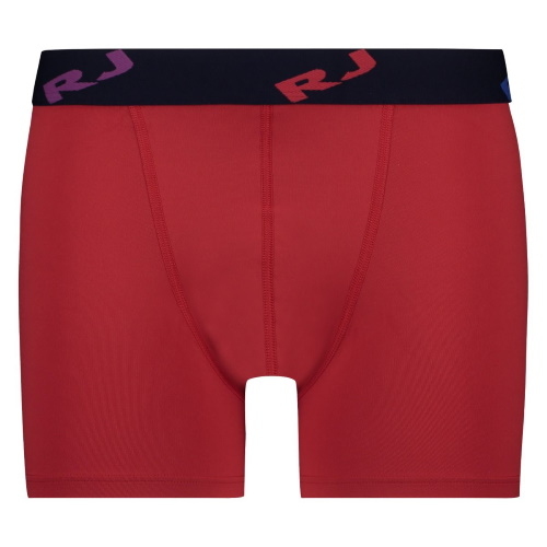 RJ Bodywear Männer Pure Color  rot sport boxershort