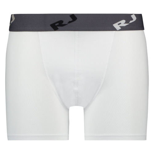 RJ Bodywear Männer Pure Color  weiß sport boxershort