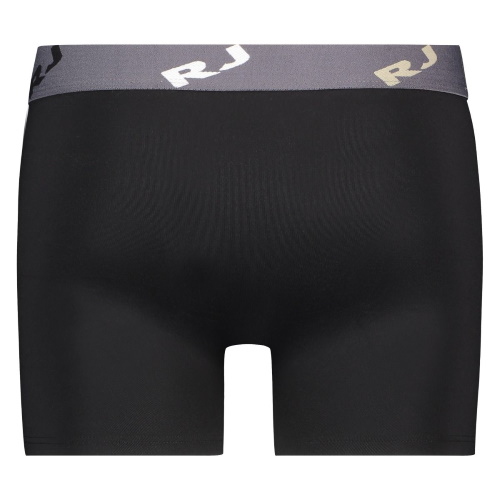 RJ Bodywear Männer Pure Color  schwarz sport boxershort