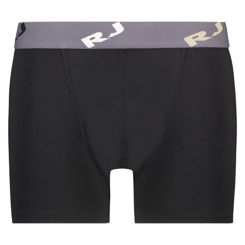 RJ Bodywear Männer Pure Color  schwarz sport boxershort