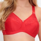 LingaDore Täglich Lisette rot ohne bügel bh