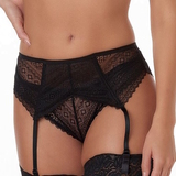 After Eden Margret schwarz strumpfhalter
