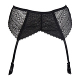 After Eden Margret schwarz strumpfhalter