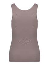 RJ Bodywear Pure Color taupe damen hemd