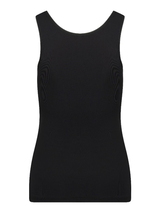 RJ Bodywear Pure Color schwarz damen hemd