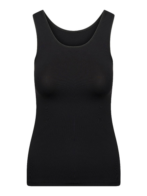 RJ Bodywear Pure Color schwarz damen hemd