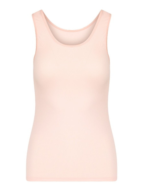 RJ Bodywear Pure Color peach pink damen hemd