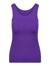 RJ Bodywear Pure Color violett damen hemd