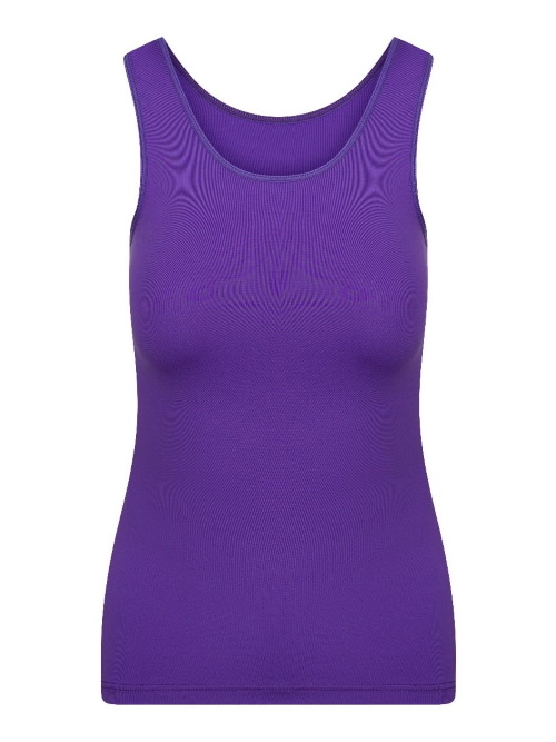 RJ Bodywear Pure Color violett damen hemd