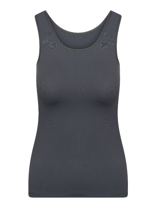 RJ Bodywear Pure Color anthrazit damen hemd