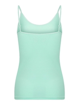 RJ Bodywear Pure Color minze spaghetti top