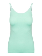 RJ Bodywear Pure Color minze spaghetti top