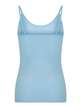 RJ Bodywear Pure Color baby blau spaghetti top