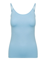 RJ Bodywear Pure Color baby blau spaghetti top