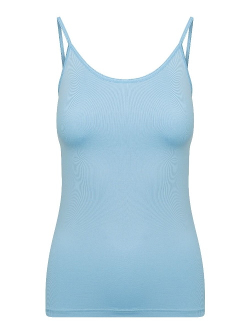 RJ Bodywear Pure Color baby blau spaghetti top