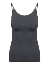 RJ Bodywear Pure Color anthrazit spaghetti top
