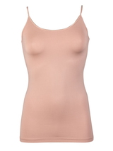 RJ Bodywear Pure Color beige spaghetti top