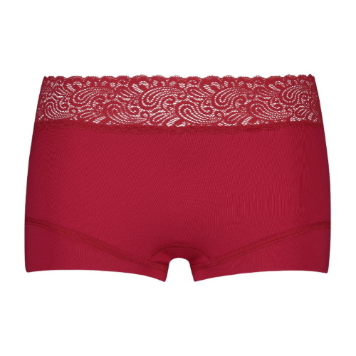 RJ Bodywear Pure Color Lace dunkelrot hipster