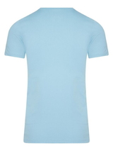RJ Bodywear Männer Pure Color  baby blau shirt