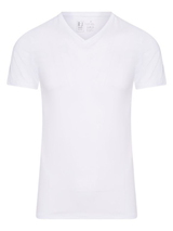 RJ Bodywear Männer Pure Color  weiß shirt