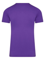 RJ Bodywear Männer Pure Color  violett shirt