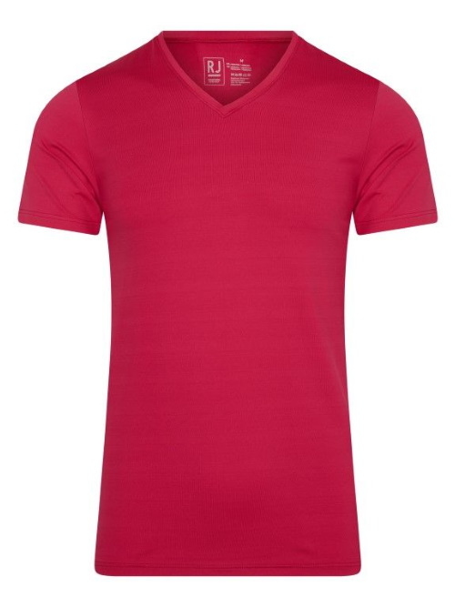 RJ Bodywear Männer Pure Color  dunkelrot shirt