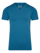 RJ Bodywear Männer Pure Color  petrol shirt