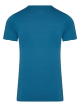 RJ Bodywear Männer Pure Color  petrol shirt