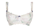 LingaDore Bluebay elfenbein/print nicht geformter bh