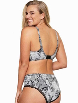 LingaDore Papagayo weiß/schwarz vorgeformter bh
