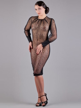 Peter Domenie Kaotic 273-E schwarz kleid