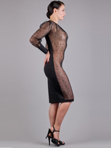 Peter Domenie Kaotic 273-E schwarz kleid