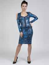 Peter Domenie Feuer 337 blau rock