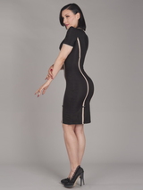 Peter Domenie Kaotic 854 schwarz kleid